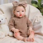 Babeside Ethan 12"/16" Realistic Silicone Quiet Baby Little Infant Girl Soft Support Presence