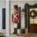 6ft LED Candy Soldier Nutcracker