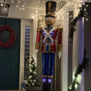 8ft Toy Soldier Nutcracker Animated Prop
